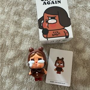 CRYBABY POPMART CRYING AGAIN SERIES “Love makes us cry”